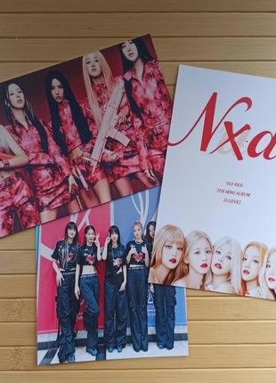 Набір листівок айдиль (g)i-dle(g)i-dle для бокса 3 шт