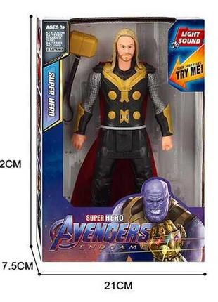 Супер герой тор "myx 919-1-9"., свет, звук, на батарейках, в коробке