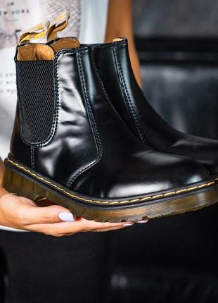 Ботинки dr. martens1460 chelsea black черевики1 фото