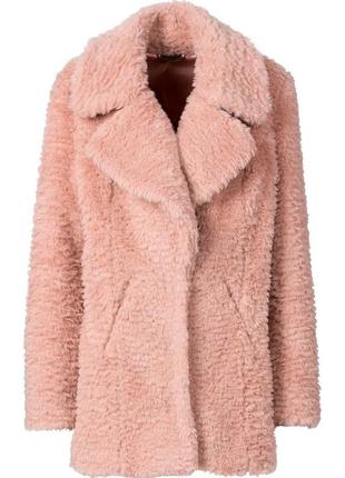 Гламурная эко шуба тедди зефирка rainbow bonprix.