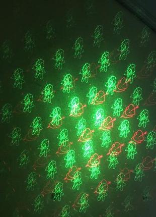 Потужний декоративний лазерний проєктор laser light outdoor rd-800610 фото