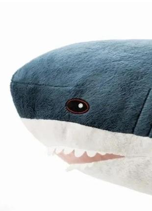 М'яка іграшка плюшева акула shark doll 49 см подушка акула подушка обійми top r3 фото