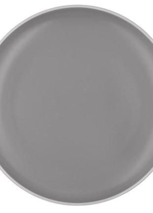 Тарілка десертна ardesto cremona dusty grey ar-2919-grc 19 см 260 мм, обідня