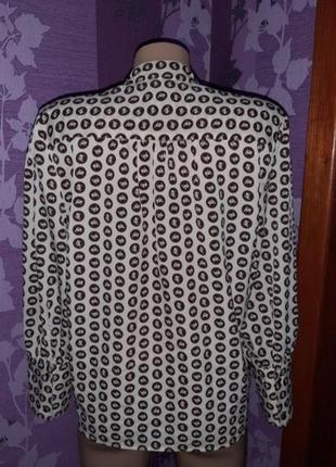 Блуза жіноча фірмова принт конячки із зав'язками3 фото