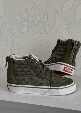 Високі кеди дитячі хайтопи vans для хлопчика