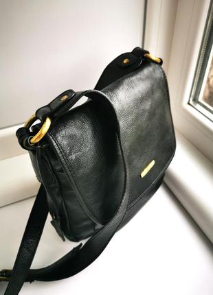 Красивая сумка кросс- боди из натуральной кожи oriano7 фото