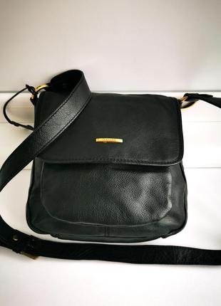 Красивая сумка кросс- боди из натуральной кожи oriano6 фото