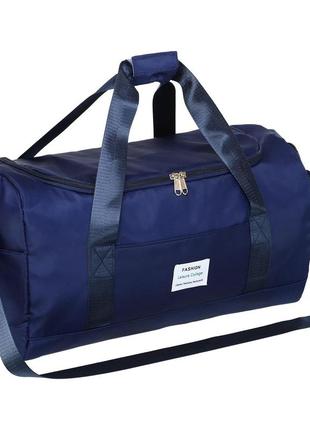 Спортивна сумка для спортзалу, фітнесу sp-sport ga-5035 темно-синій