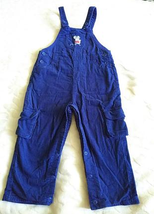 Дитячий комбінезон вельветовий