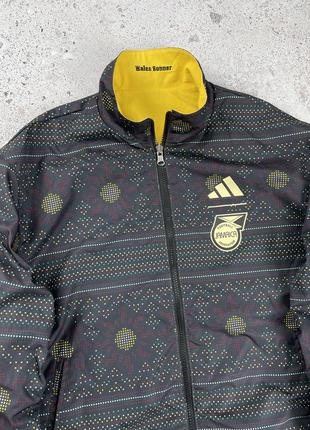 Wales bonner x adidas jamaica anthem jacket мужская куртка ветровка4 фото