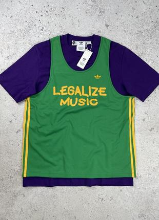 Adidas x dj kerwin frost legalize music t-shirt мужская футболка оригинал