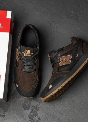 Кросівки шкіряні new balance коричневі4 фото