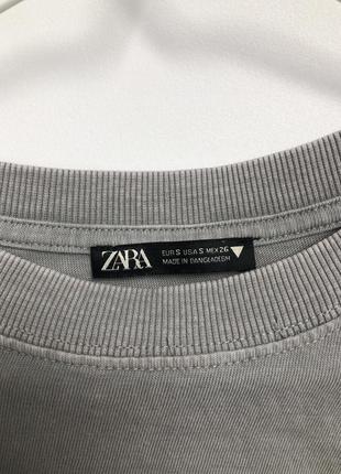 Zara укороченный лонгслив3 фото