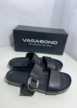 Кожаные женские шлепанцы vagabond3 фото