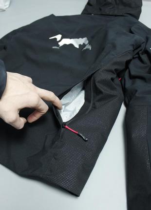 $420 onyone японська водонепроникна куртка гірськолижна терморегулююча arcteryx norrona the north face m l чорна зимова водовідштовхуюча gore-tex3 фото