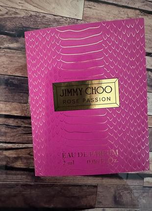 Оригинальный jimmy choo rose passion парфюмированная вода1 фото