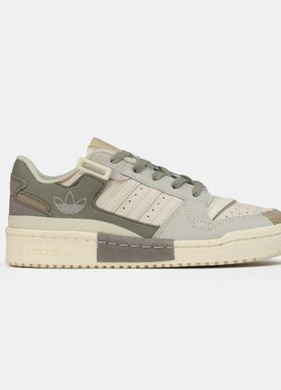 Кроссовки adidas forum light grey