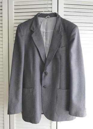 Мужской пиджак серого цвета2 фото