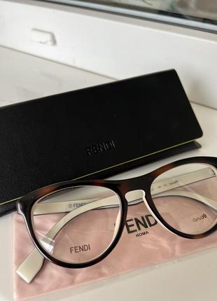 Окуляри fendi ff0123 0miy havana / cream оригінал