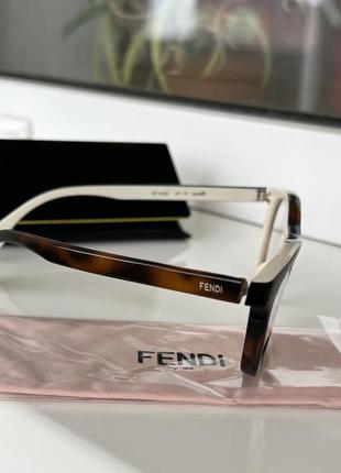 Очки fendi ff0123 0miy havana / cream оригинал6 фото