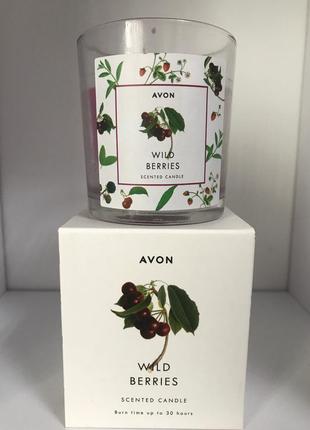 Аромасвічка avon wild berries candle