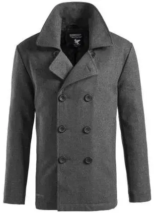 Пальто двубортное "surplus pea coat"1 фото