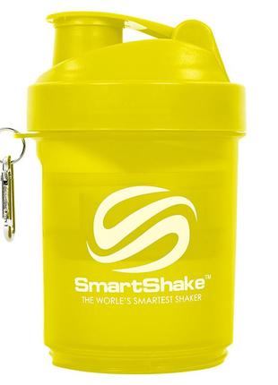 Шейкер 3-х камерний smart shaker original fi-5053 400+100+100мл кольори в асортименті6 фото