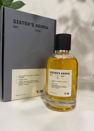 Sister’s aroma s 36 unisex edp 100 ml1 фото