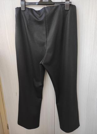 Штани брюки жіночі вільного силуету під шкіру  р.50/l6 фото