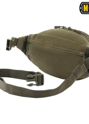 M-tac сумка companion bag small ranger green, тактическая сумка олива, мужская сумка через плечо повседневная3 фото