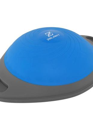 Балансувальна платформа bosu fi-9996 zelart сірий-синій3 фото