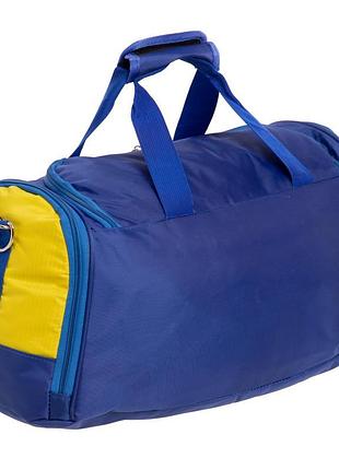 Сумка спортивна sport-trade ga-5632-u синій-жовтий