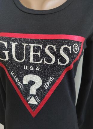 Футболка лонгслив guess3 фото