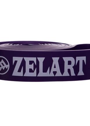 Резинка петля для підтягувань zelart fi-941-6 power bands фіолетовий