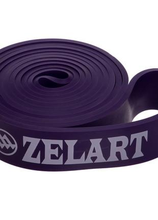 Резинка петля для підтягувань zelart fi-941-6 power bands фіолетовий