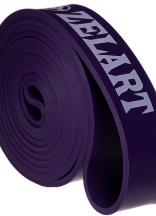 Резинка петля для підтягувань zelart fi-941-6 power bands фіолетовий