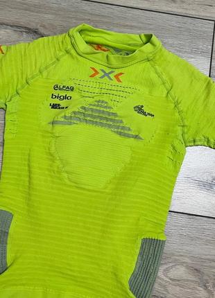 Мужская беговая спортивная футболка x-bionic l6 фото