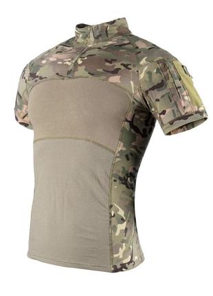 Боевая потоотводная рубашка tactical series multicam, тактический убакс мультикам, военная рубашка летняя