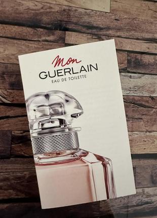 Оригинальный парфюм туалетная вода пробник guerlain mon guerlain eau de toilette