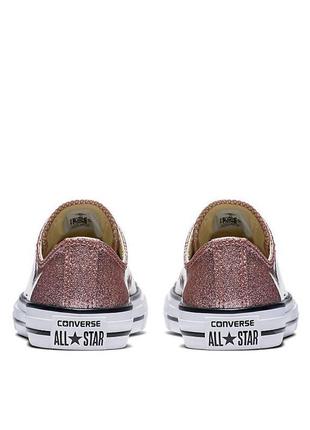 Кеди converse chuck taylor all star glitter low top3 фото