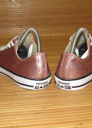 Кеди converse chuck taylor all star glitter low top5 фото