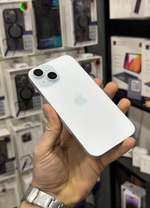 Iphone 15 blue 128gb идеальное состояние + гарантия2 фото