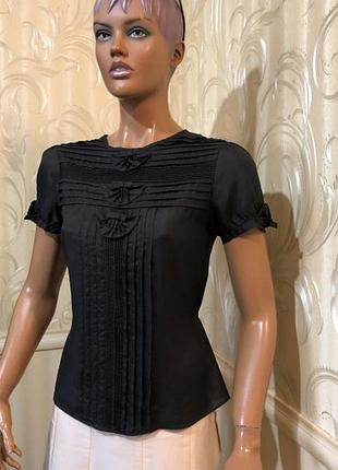 Блуза - 100% шовк, by malene birger (данія), розмір 34/xs-s