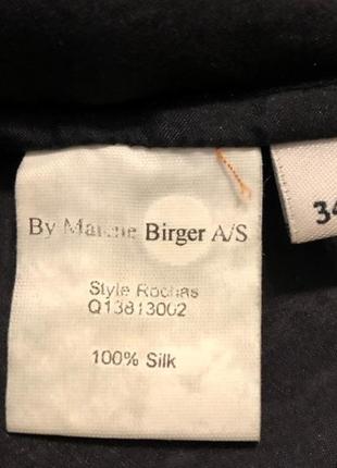 Блуза - 100% шелк, by malene birger (дания), размер 34/xs-s7 фото