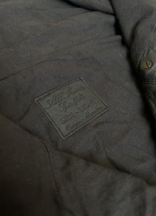 Allsaints kaito leather jacket кожаная куртка авангард5 фото