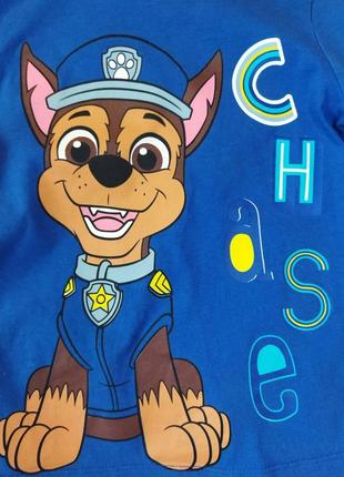 Детская футболка с длинным рукавом,лонгслив щенячий патруль,paw patrol