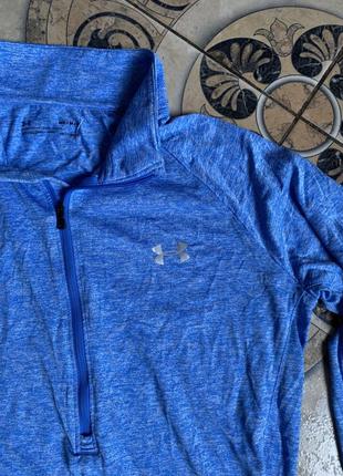 Мужская спортивная кофта лонгслив свитшот under armour heatgear7 фото