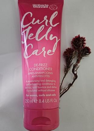 Кондиціонер для волосся - umberto giannini, curl jelly care de-frizz conditioner, 250мл2 фото