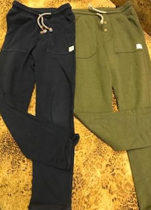 Трикотажные штаны, спортивные брюки для мальчика 8-9лет 134см (коттон)
