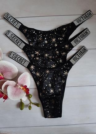 Оригінал трусики з камінням victoria ́s secret віктория сикрет